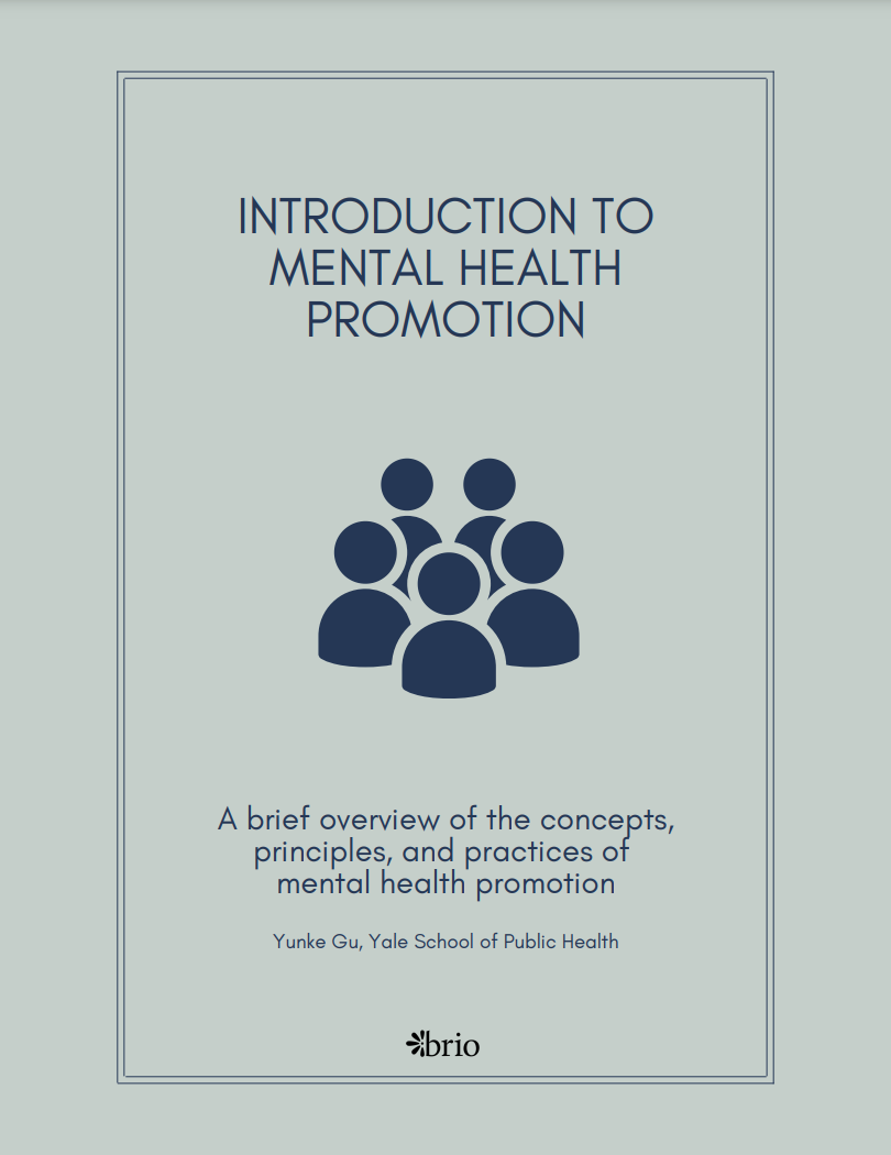 Introduction to mental health promotion