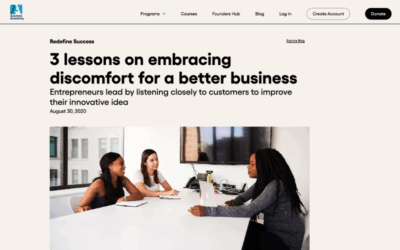 Brio gets featured on Acumen Academy: 3 lessons on embracing discomfort for a better business