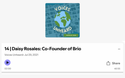 Interview on Voices Unheard Podcast